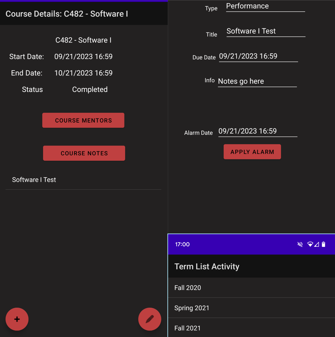College Scheduling App Thumbnail